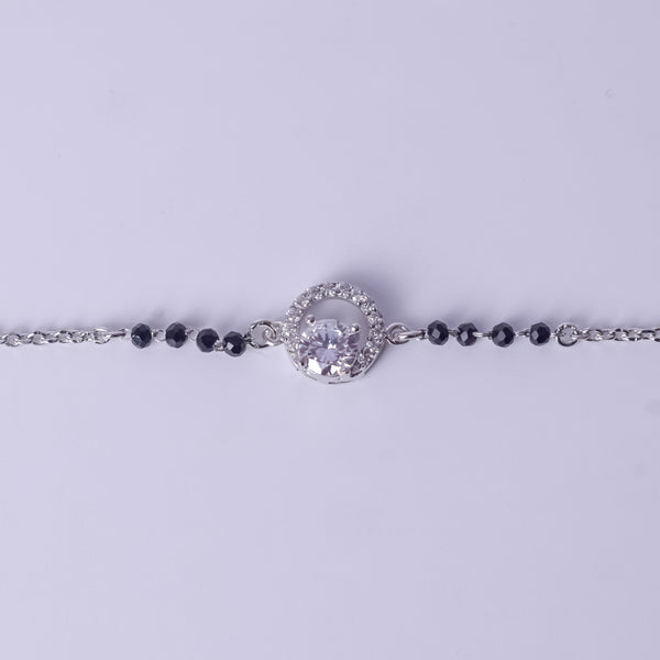 Celestial Halo Silver Bracelet