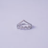 Celestial Curve Baguette Ring