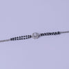 Radiant Emerald-Cut Silver Bracelet
