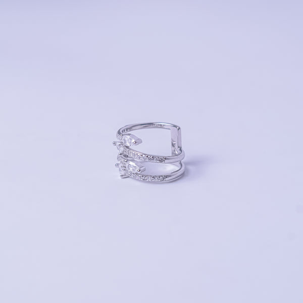 Celestial Dewdrop Wrap Ring