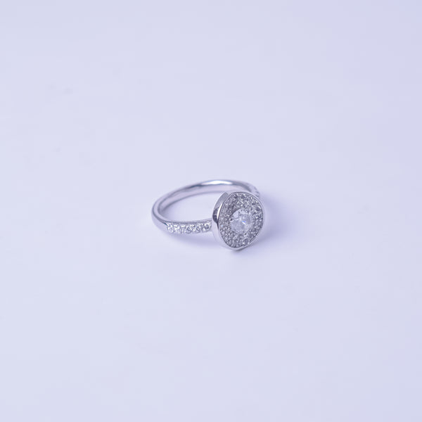 Celestial Halo Spark Ring