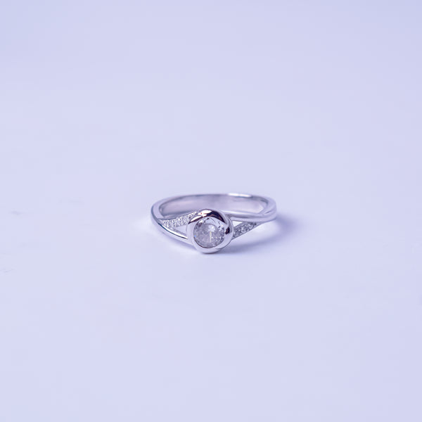 Eternal Glow Solitaire Ring