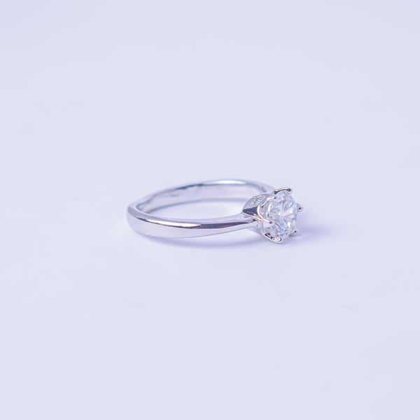 Timeless Grace Solitaire Ring