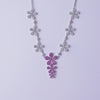 Blush Bloom Necklace & Earrings Set