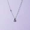 Blossom Heart Charm Necklace