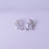 Crystal Flutter Stud Earrings