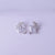 Crystal Flutter Stud Earrings