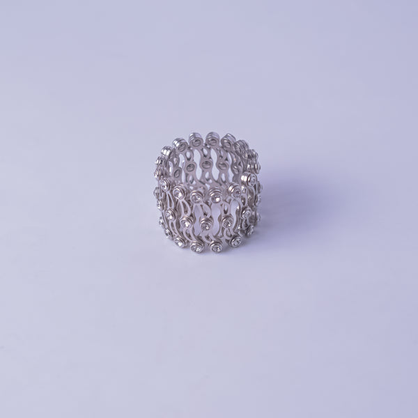 Celestial Sparkle Flexible Diamond Band and Ring