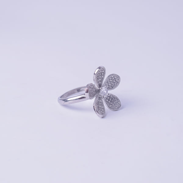 Eternal Bloom Sparkle Flower Ring