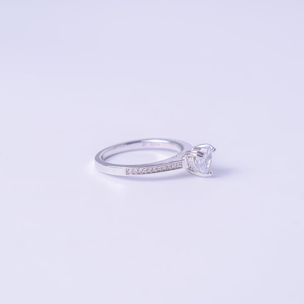 Eternal Heart Spark Solitaire Ring