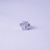 Regal Emerald-Cut Solitaire Ring