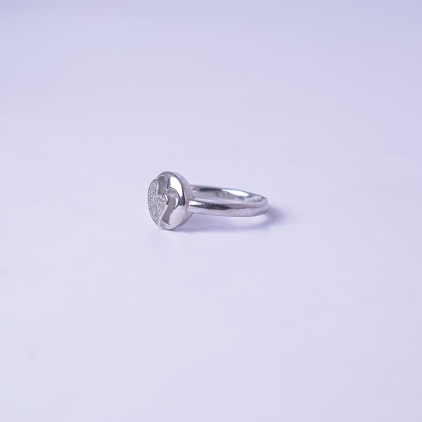 Infinite Love Heart Ring